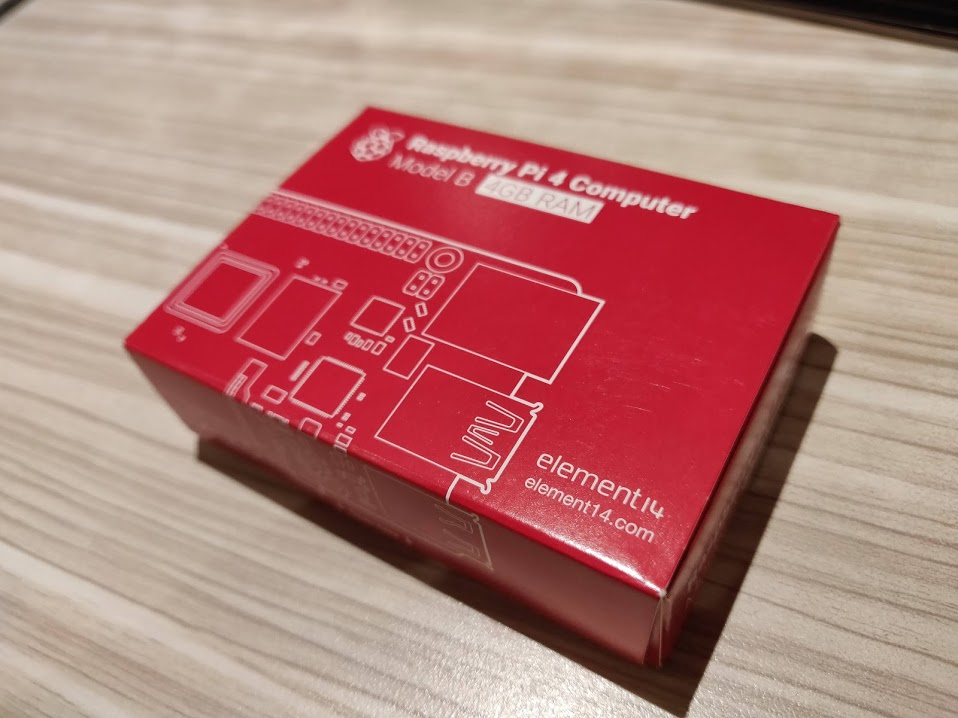 Package of Raspberry Pi 4